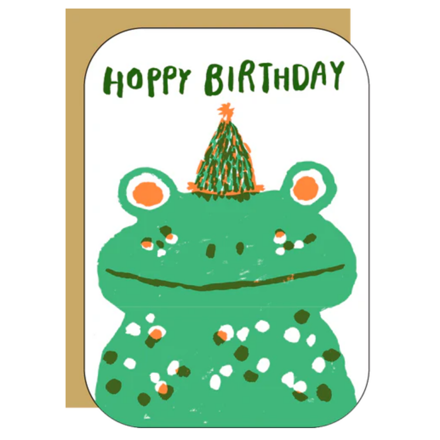 Hoppy Birthday Froggy Card
