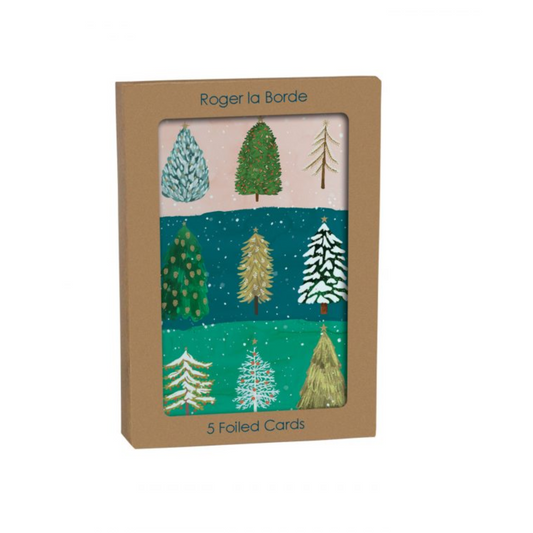 Christmas Trees Boxed Holiday Cards