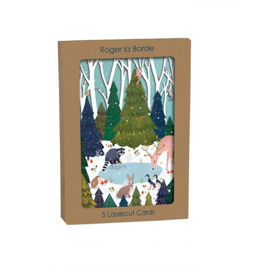 Forest Animals Boxed Holiday Cards