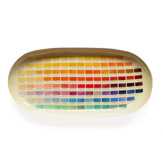 Nomenclature of Colours Enamel Tray