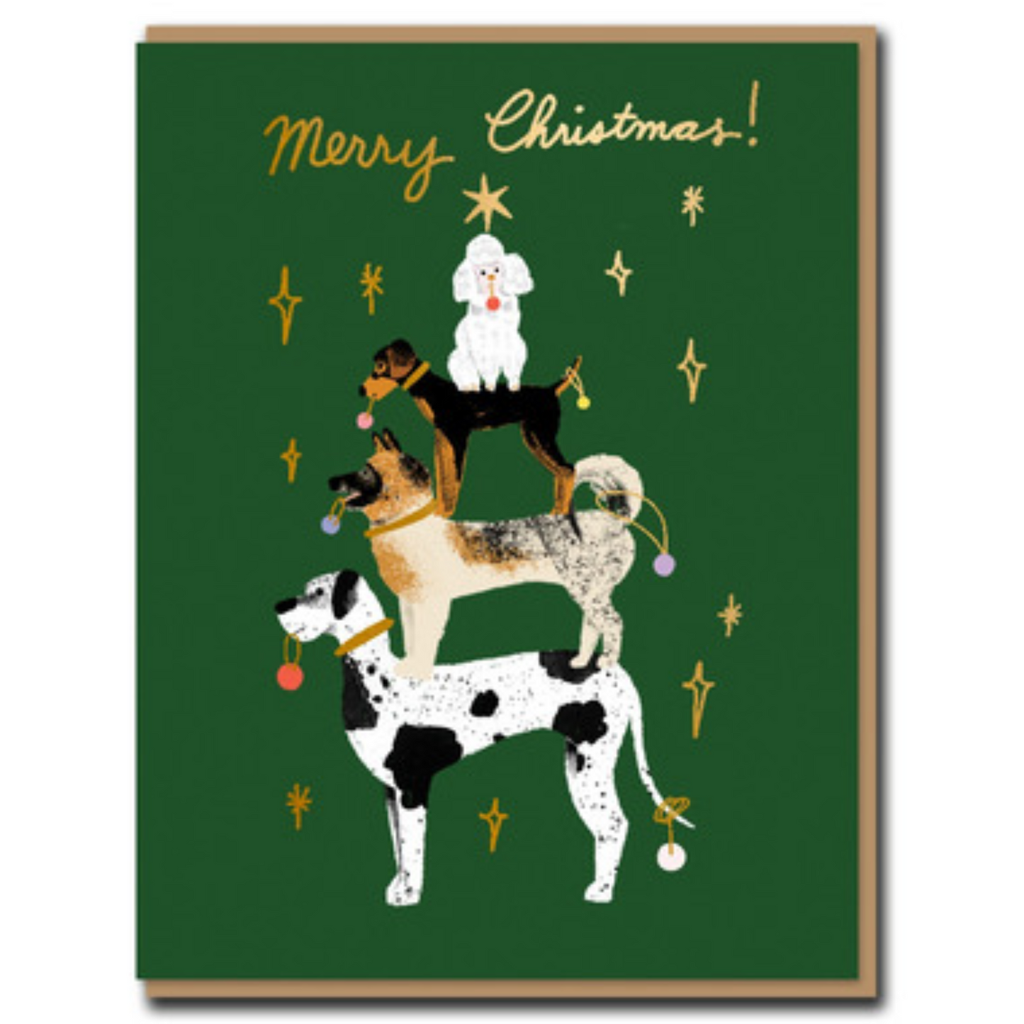 Pup Tree Boxed Holiday Cards