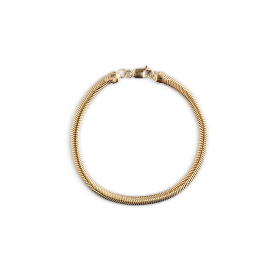 Snake Gold Bracelet