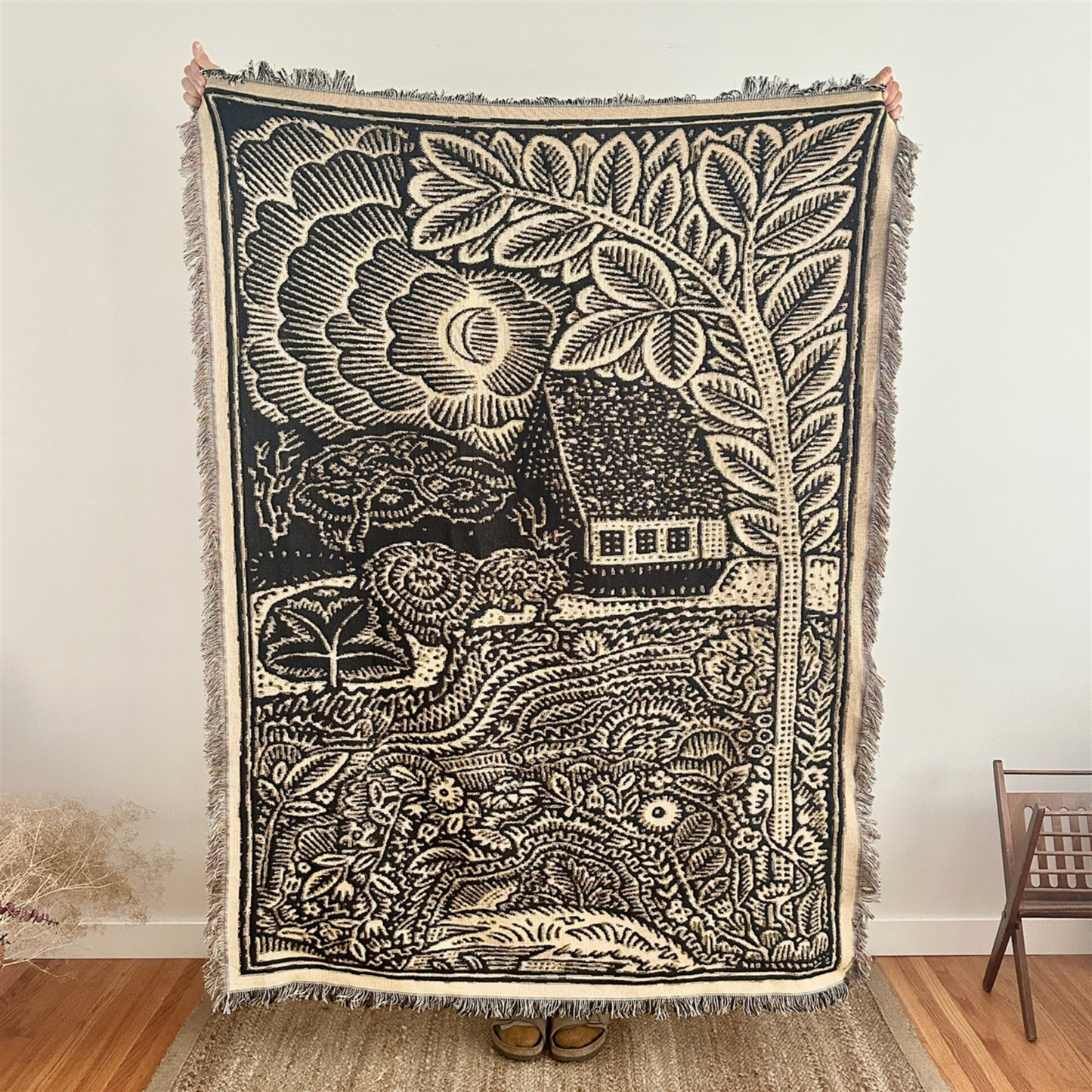 Waldhaus Cabin Design Jacquard Throw