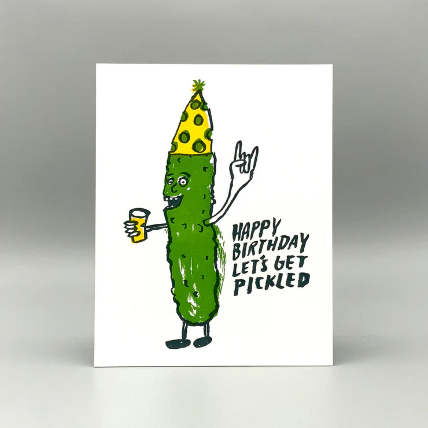 Pickled Birthday Card
