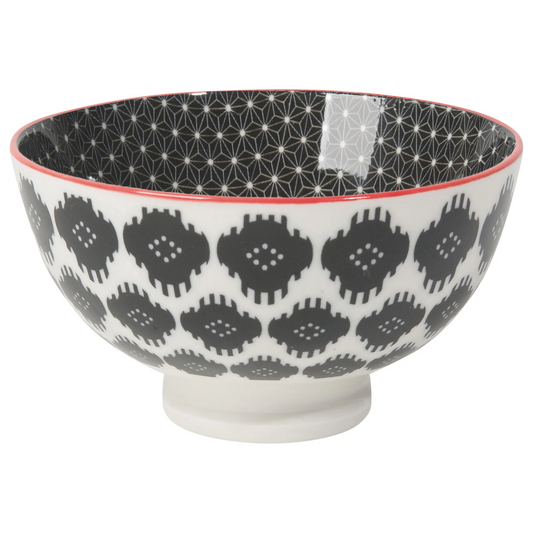 Ikat Stamped Bowl 4"
