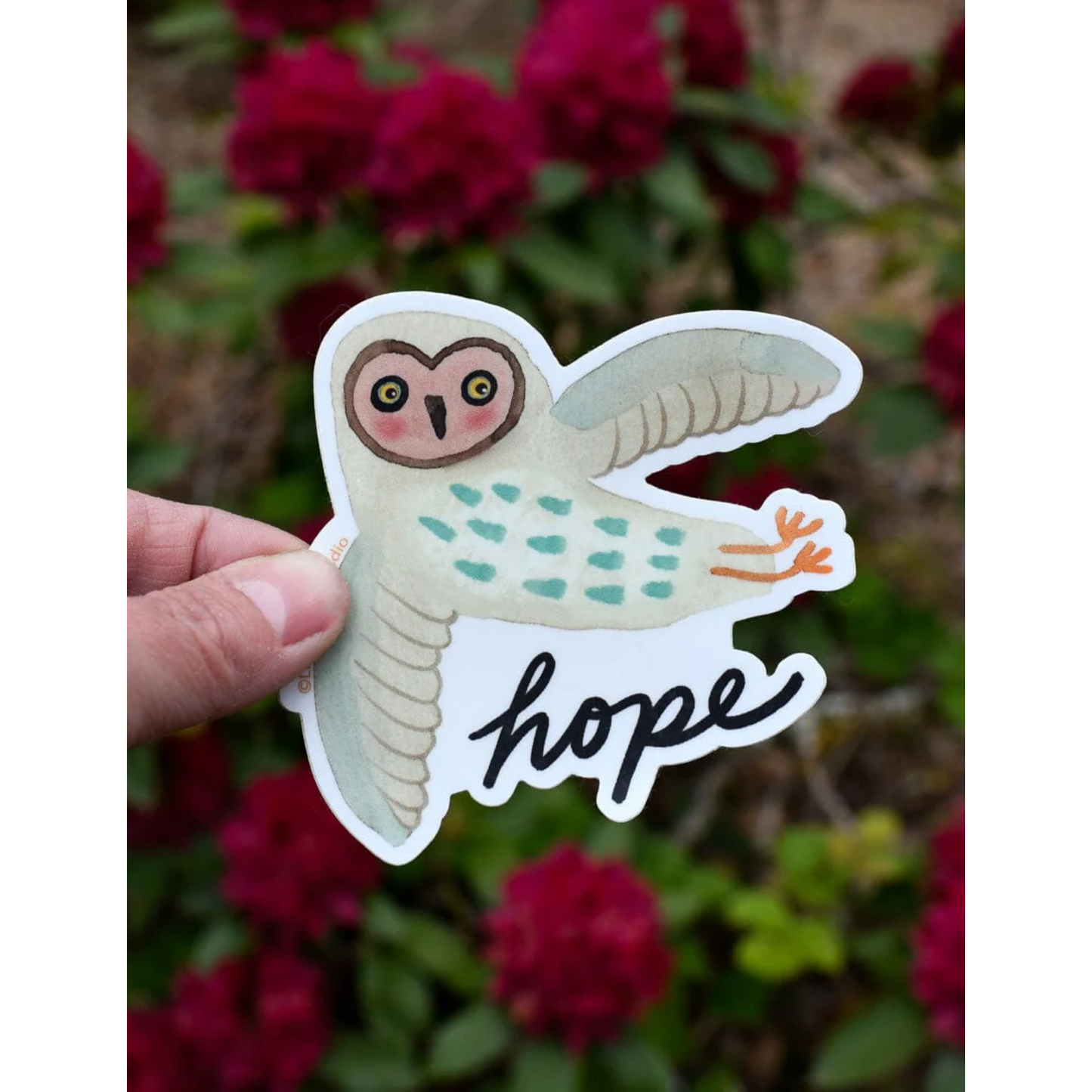 Hope Owl Sticker