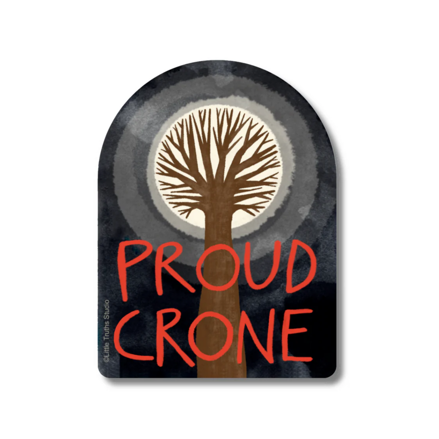 Proud Crone Sticker