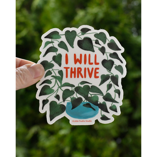 I Will Thrive Sticker