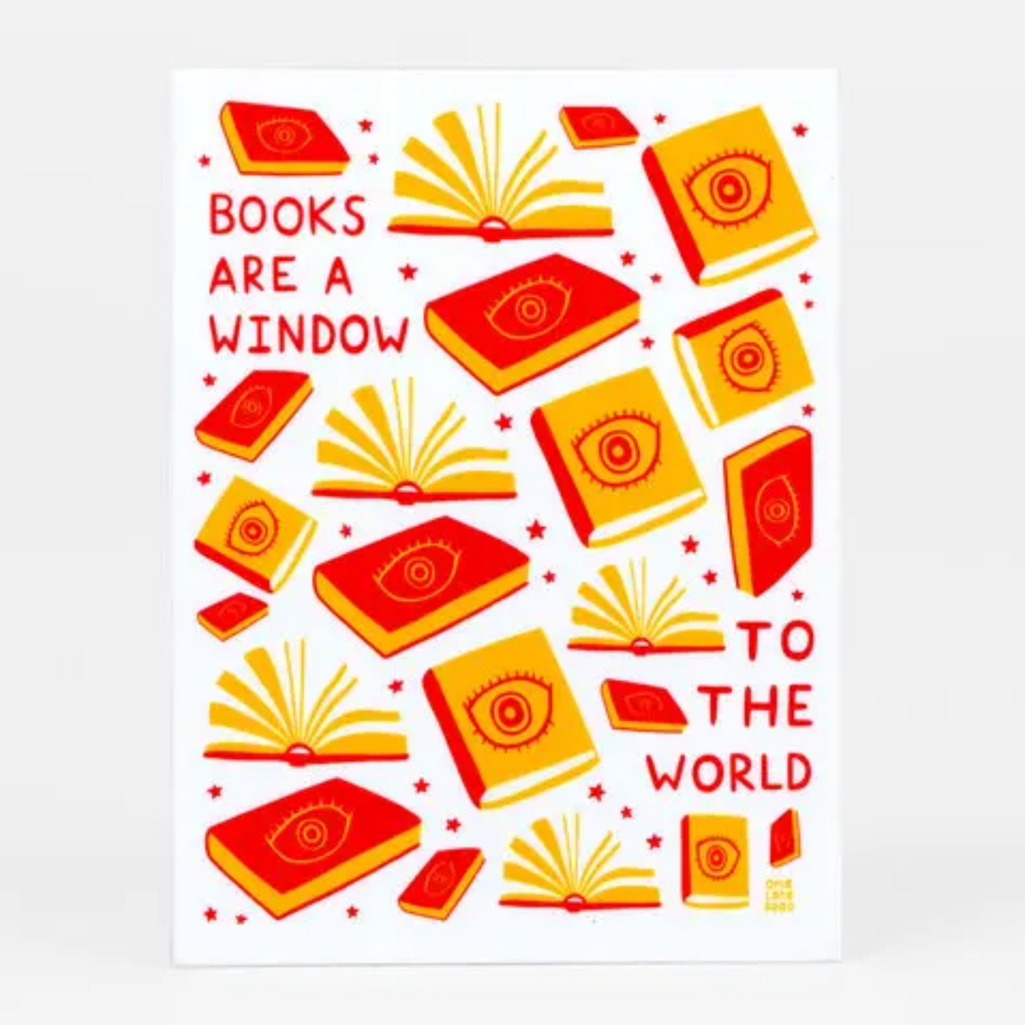 Books Are A Window Sticker