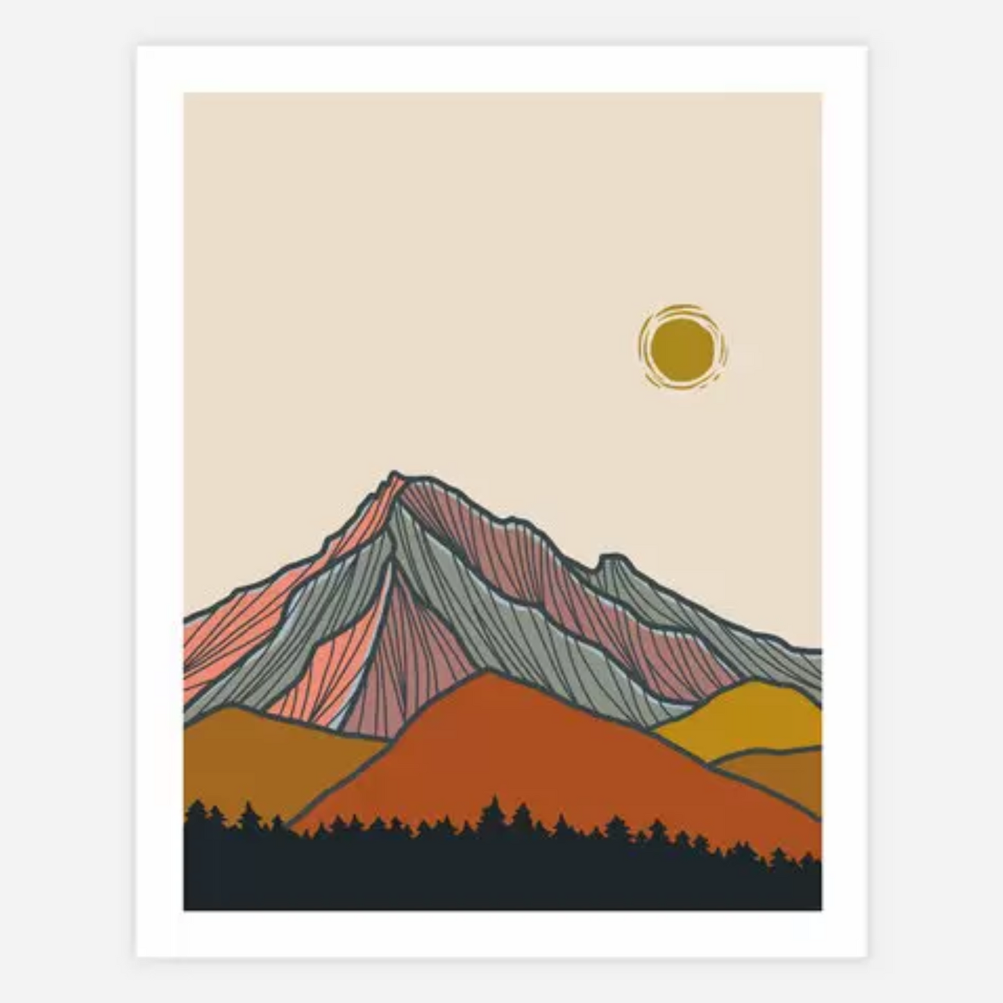 Mt. Hood Archival Print 8x10