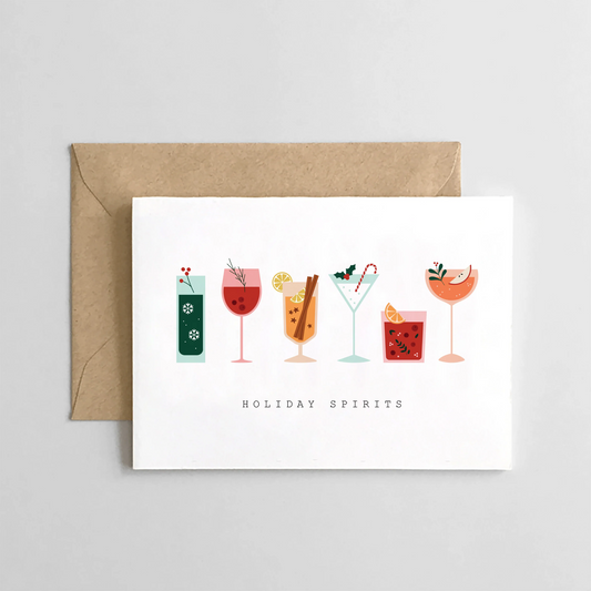 Holiday Spirits Card