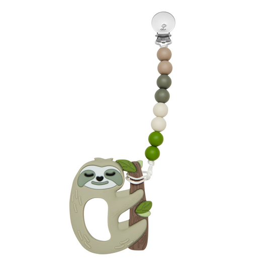 Sloth Silicone Teether Set