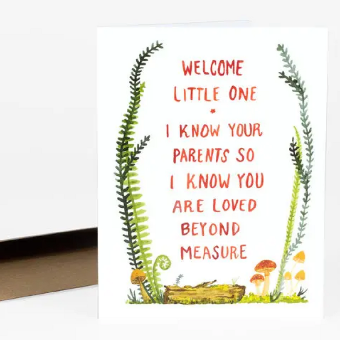 I Know Your Parents Baby Card