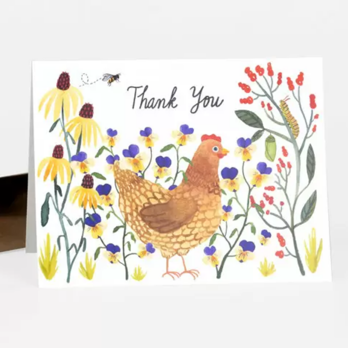 Chicken Thank You Card