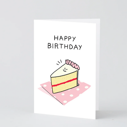 Cake Slice Birthday Card
