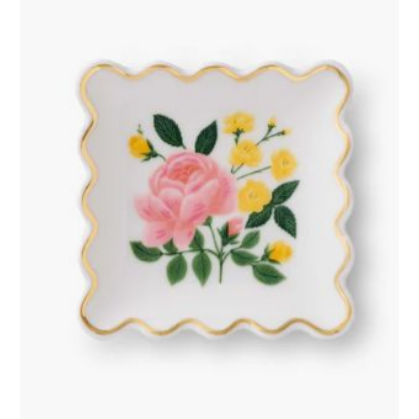 Roses Porcelain Ring Dish