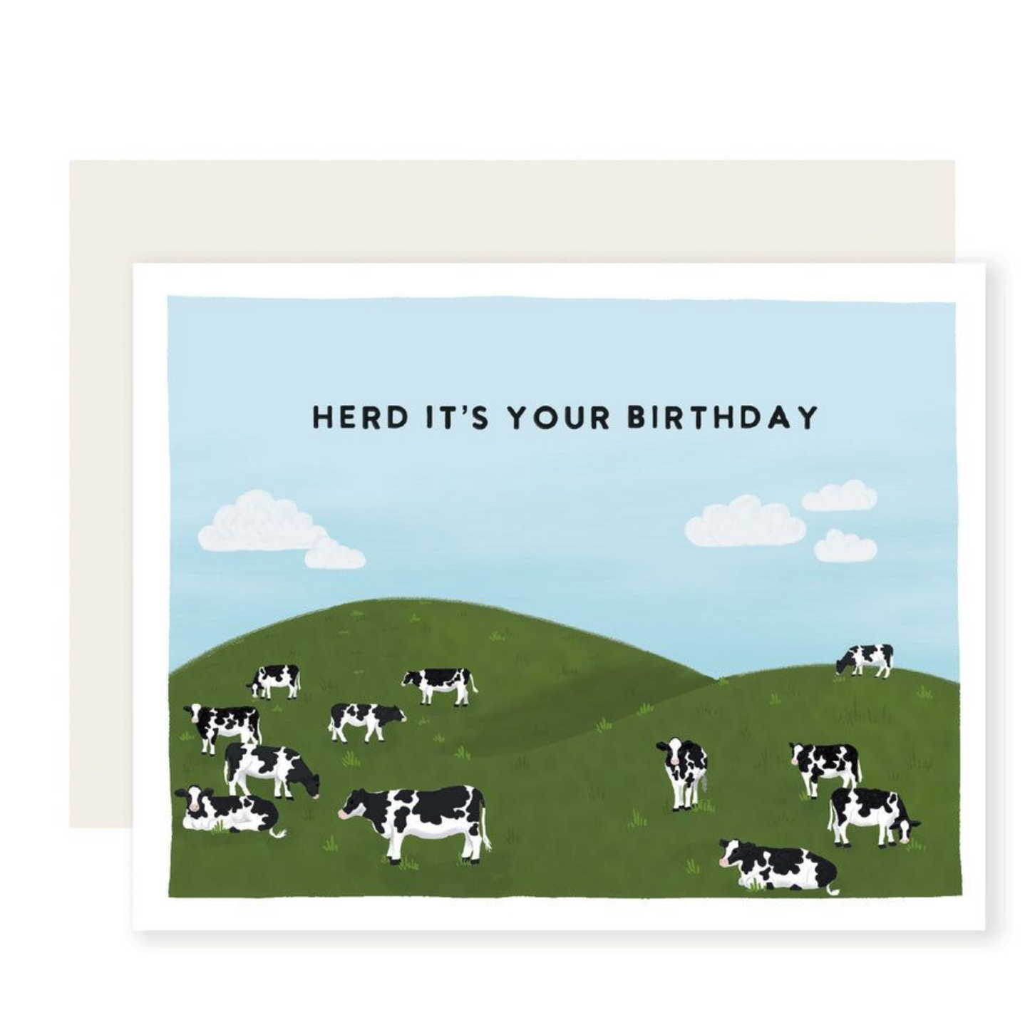 Herd It's Your Birthday Card