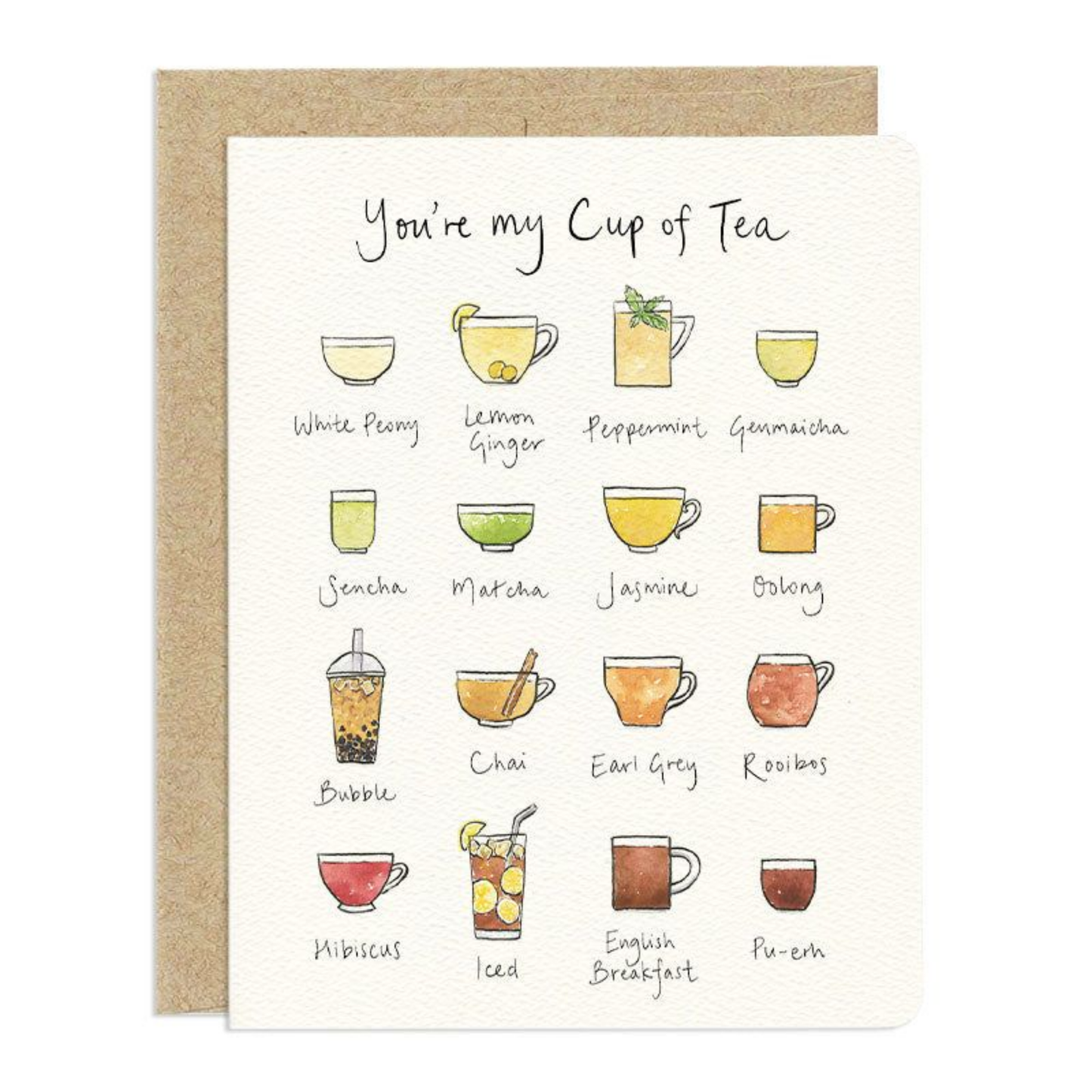 You're My Cup of Tea Card