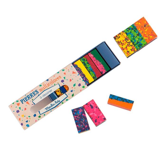 Multi-coloured Wax Blocks