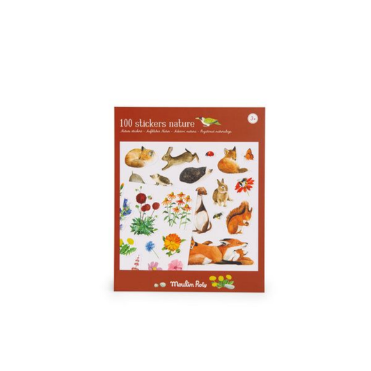 Le Jardin Nature Sticker Book