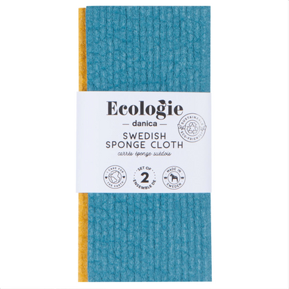 Set of 2 Swedish Sponge Cloths