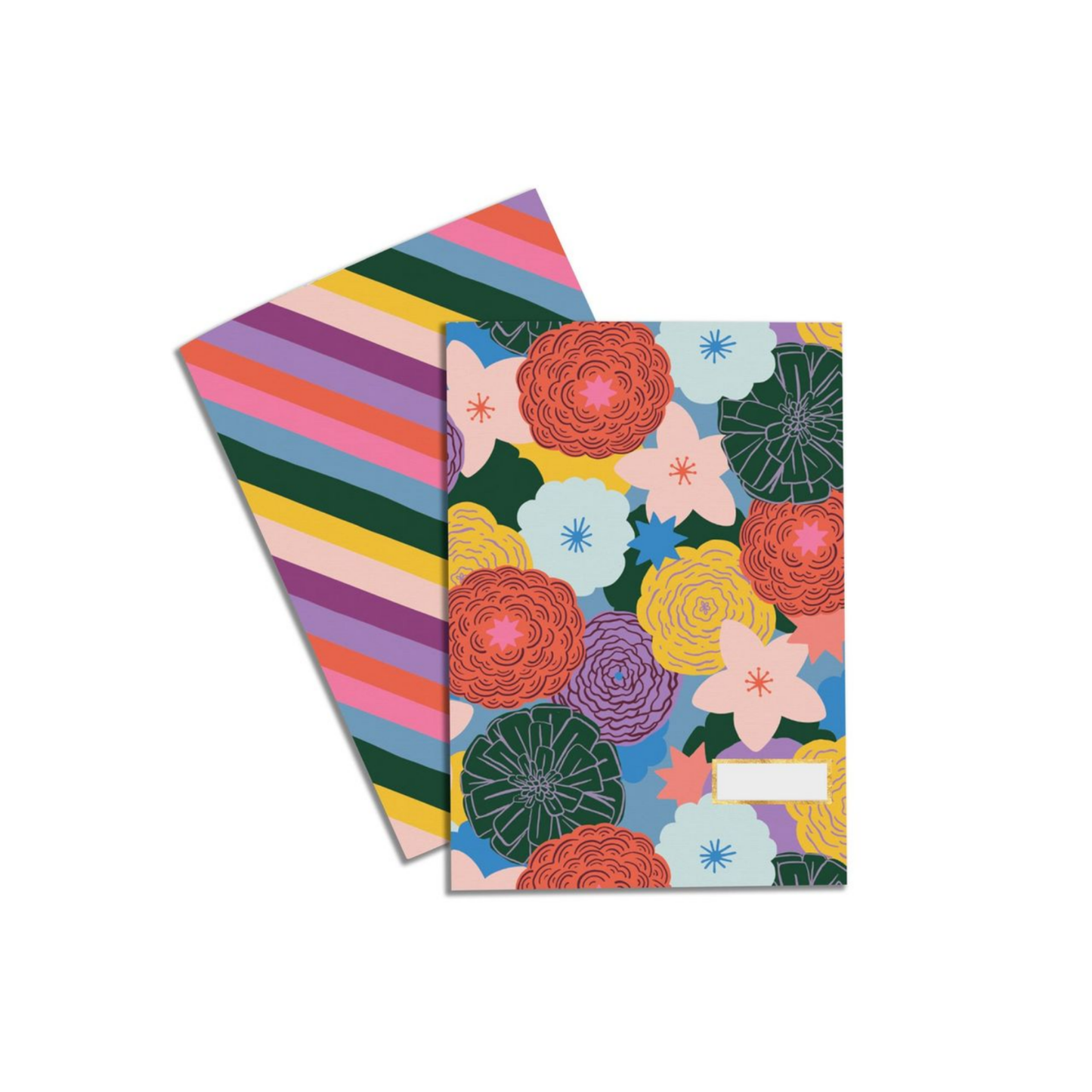 Florals & Stripes Notebooks