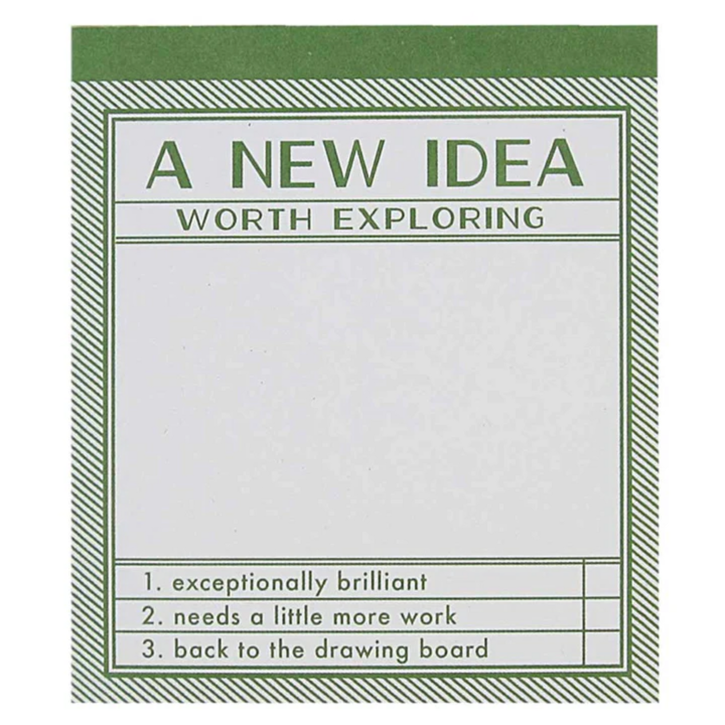 A New Idea Notepad