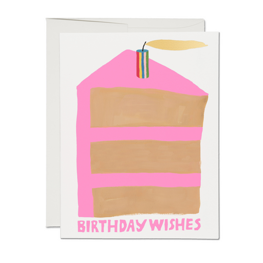 Piece of Cake Birthday Card