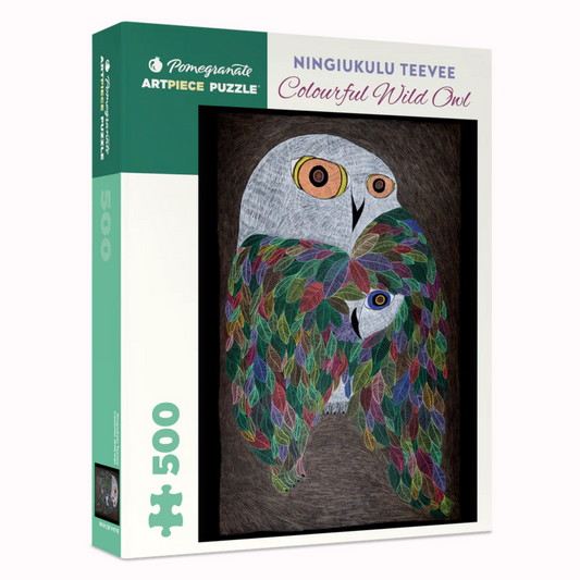 Colourful Wild Owl 500 Piece Puzzle