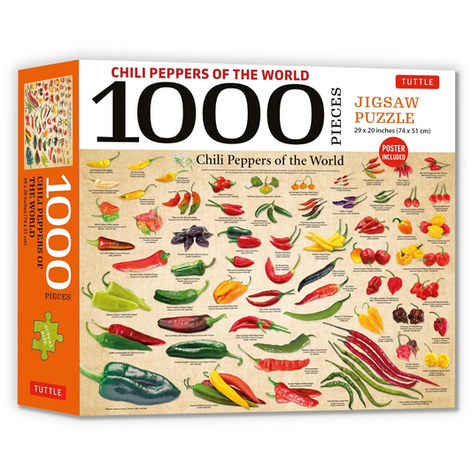 Chili Peppers of the World 1000 Piece Puzzle