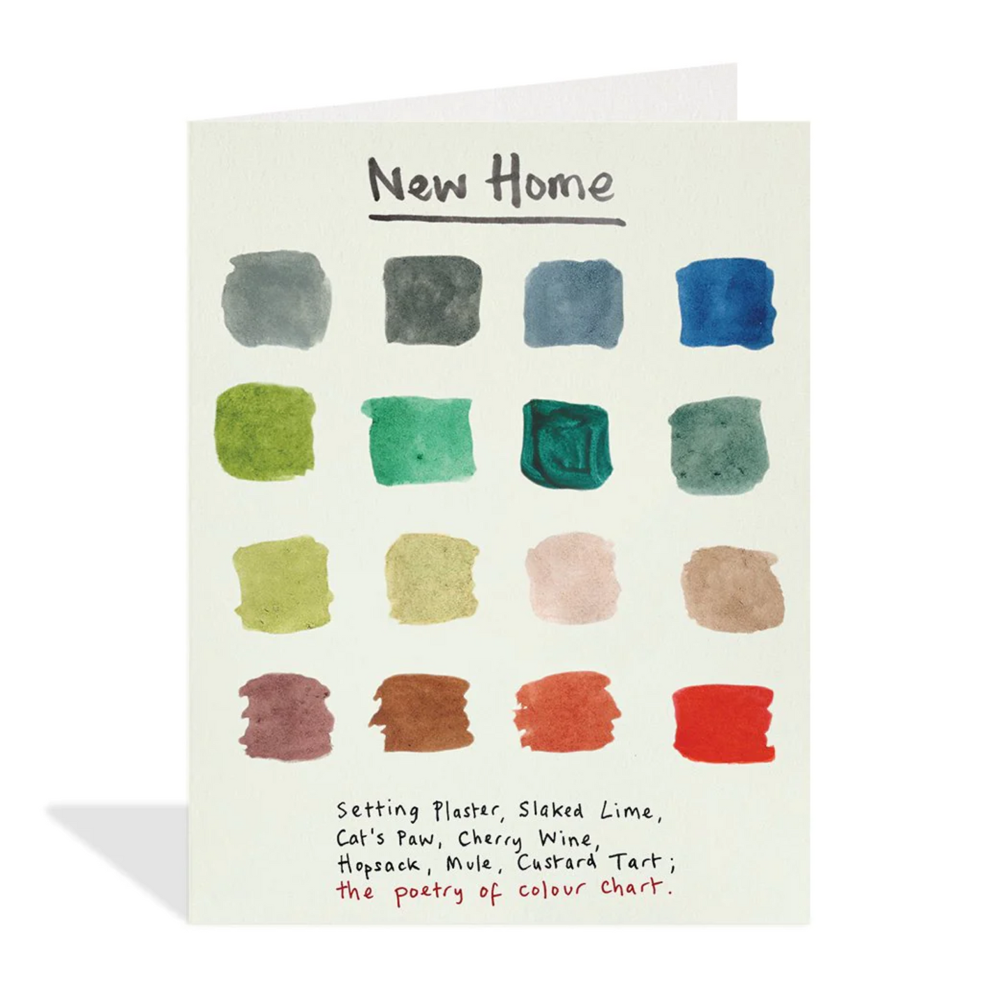 New Home Palette Card