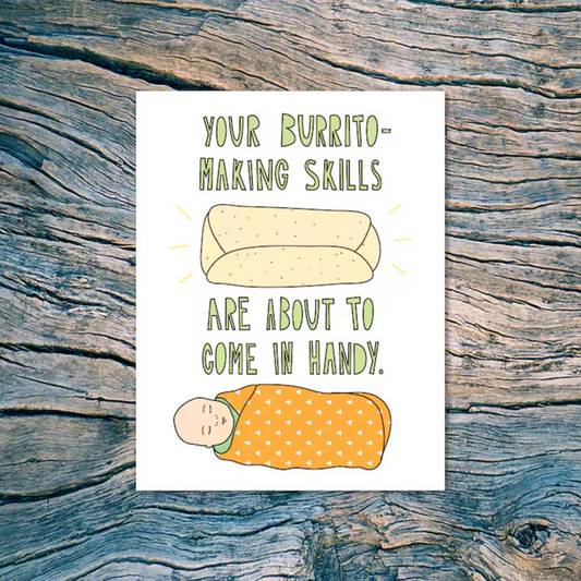 Burrito Baby Card