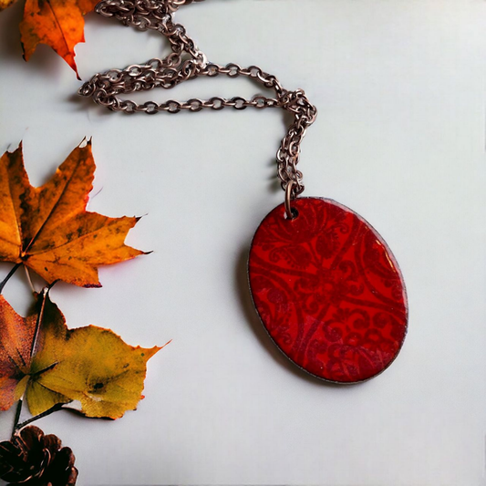 Folk Floral Necklace