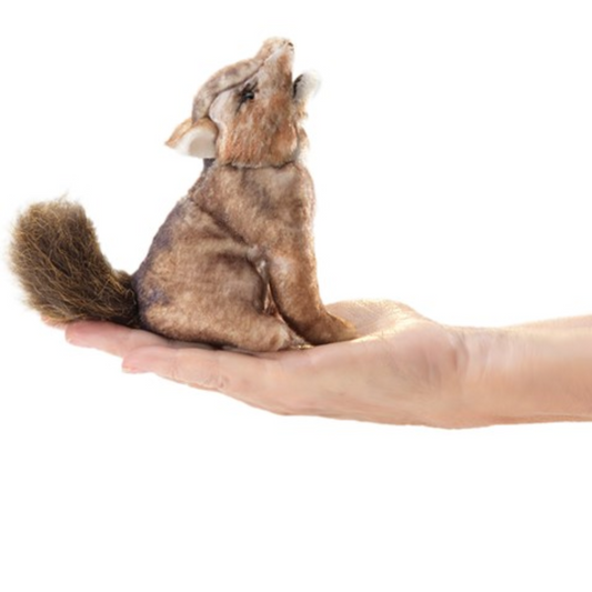 Mini Coyote Finger Puppet