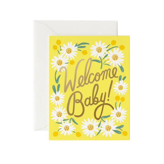 Daisy Baby Card