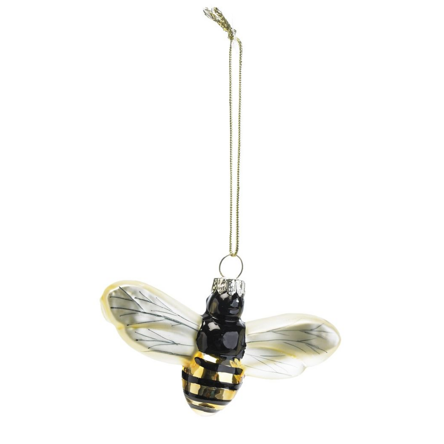 Bumblebee Glass Ornament