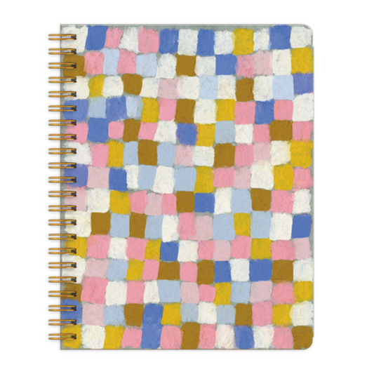 Pastel Weave Big Notebook