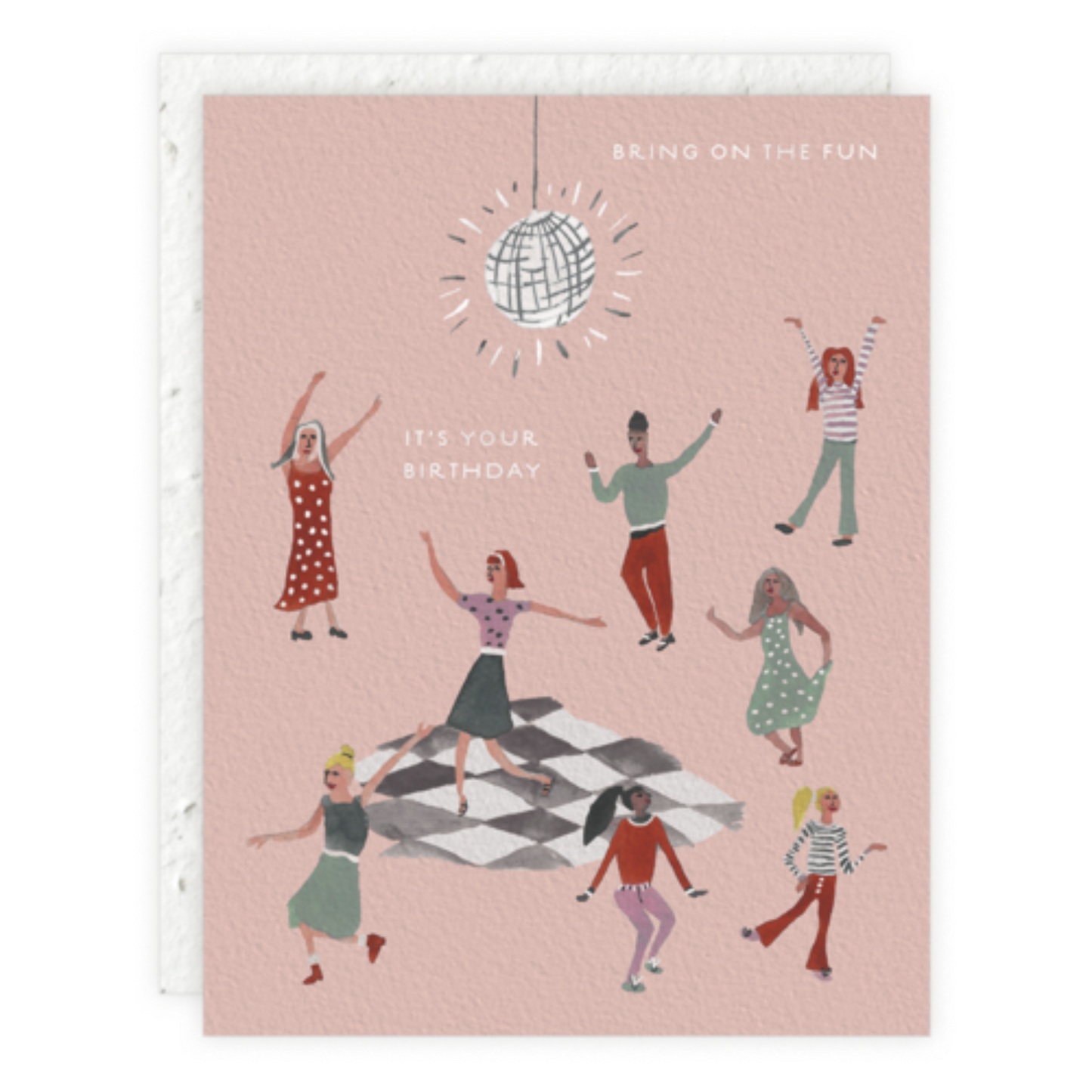 Disco Dance Birthday Card