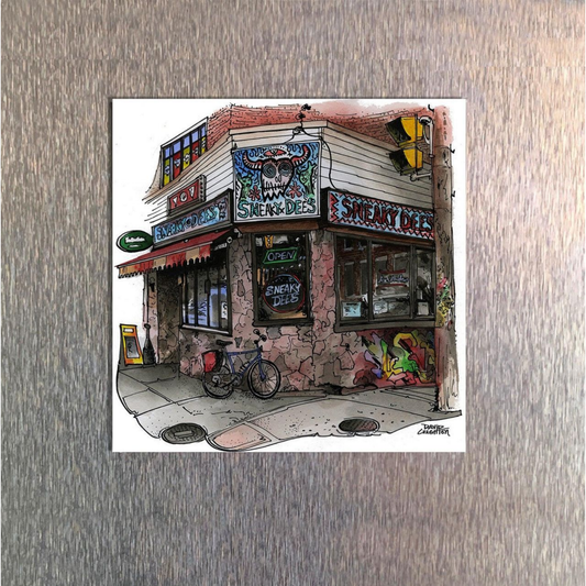 Sneaky Dees Toronto Fridge Magnet