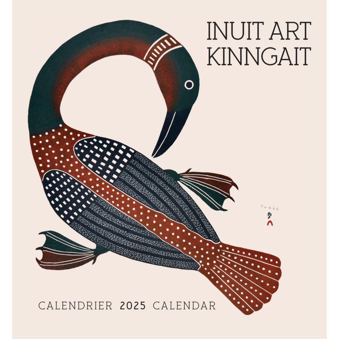 Inuit Art: Kinngait 2025 Mini Wall Calendar