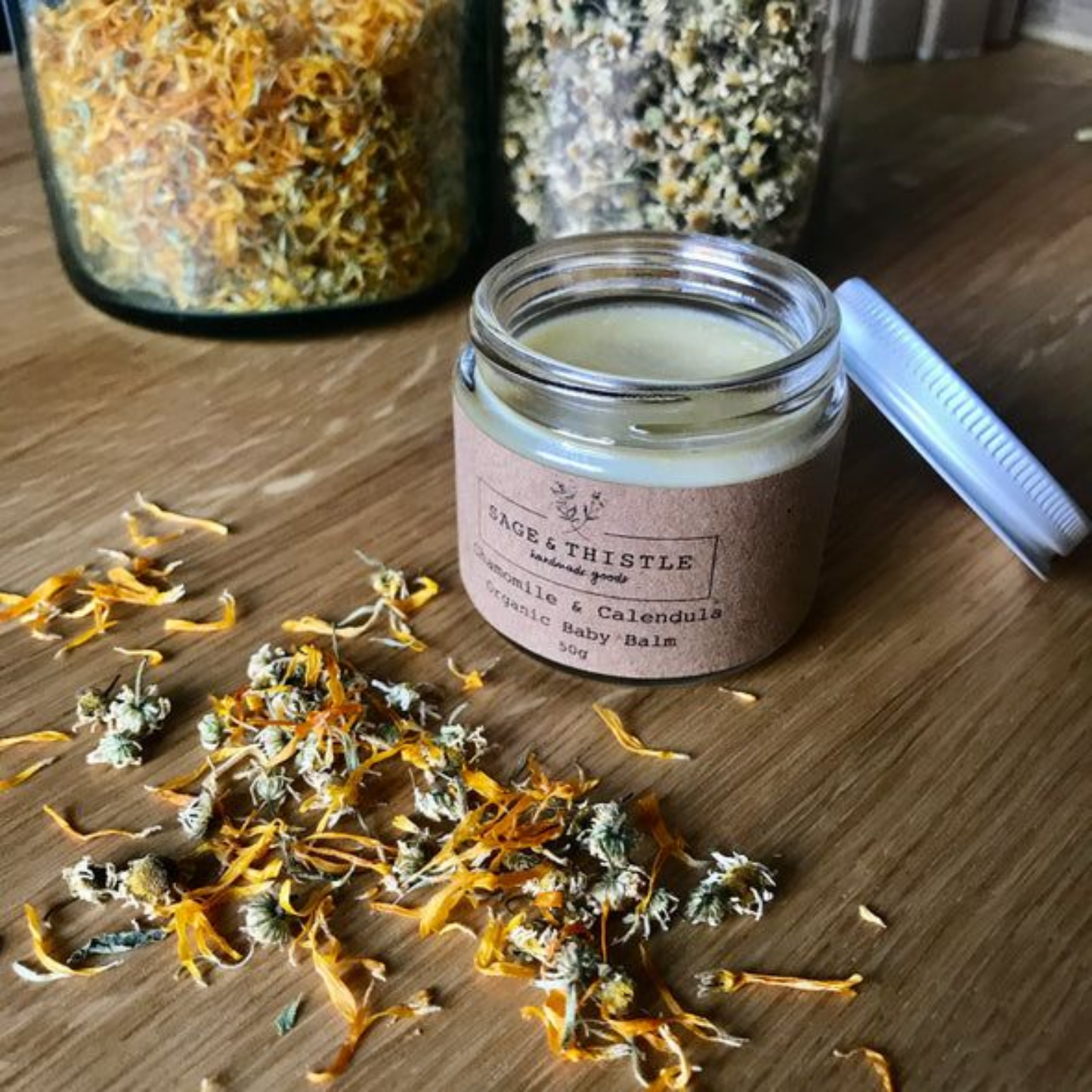 Chamomile & Calendula Soothing Hand & Body Balm