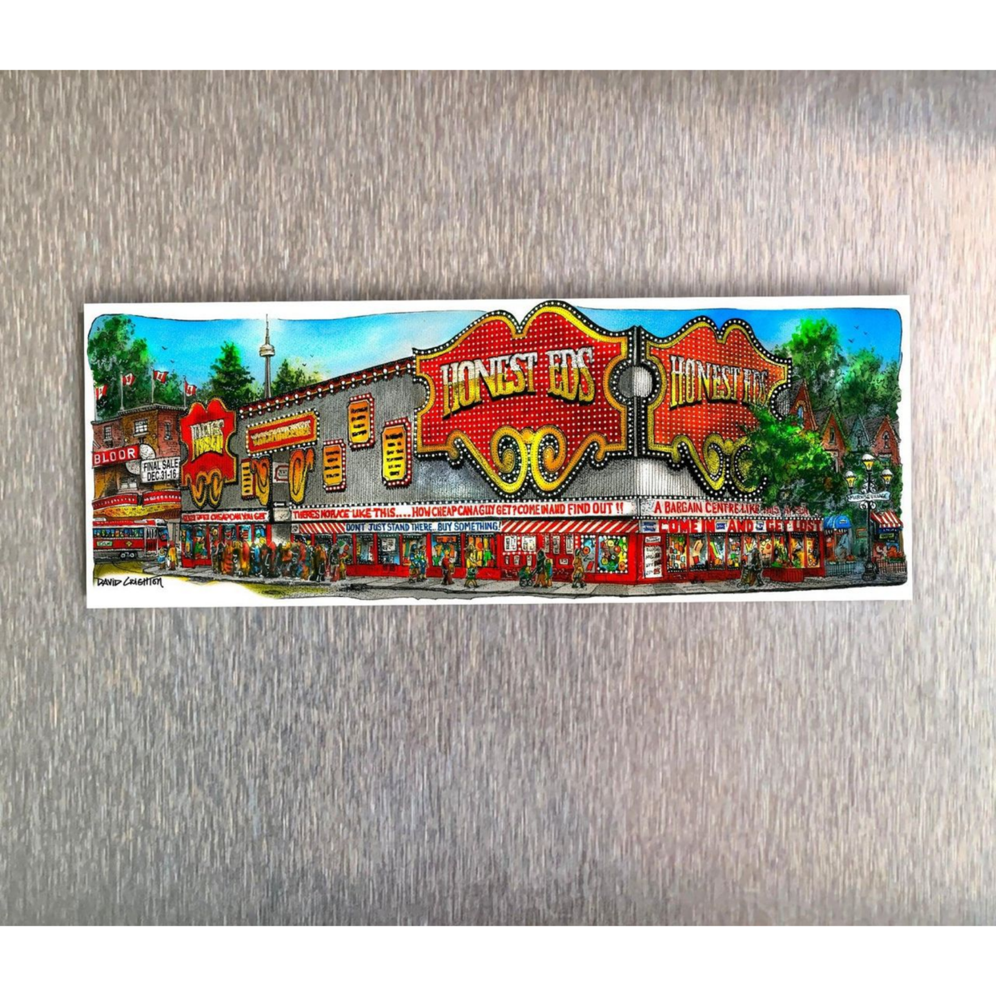 Honest Ed's Toronto Fridge Magnet