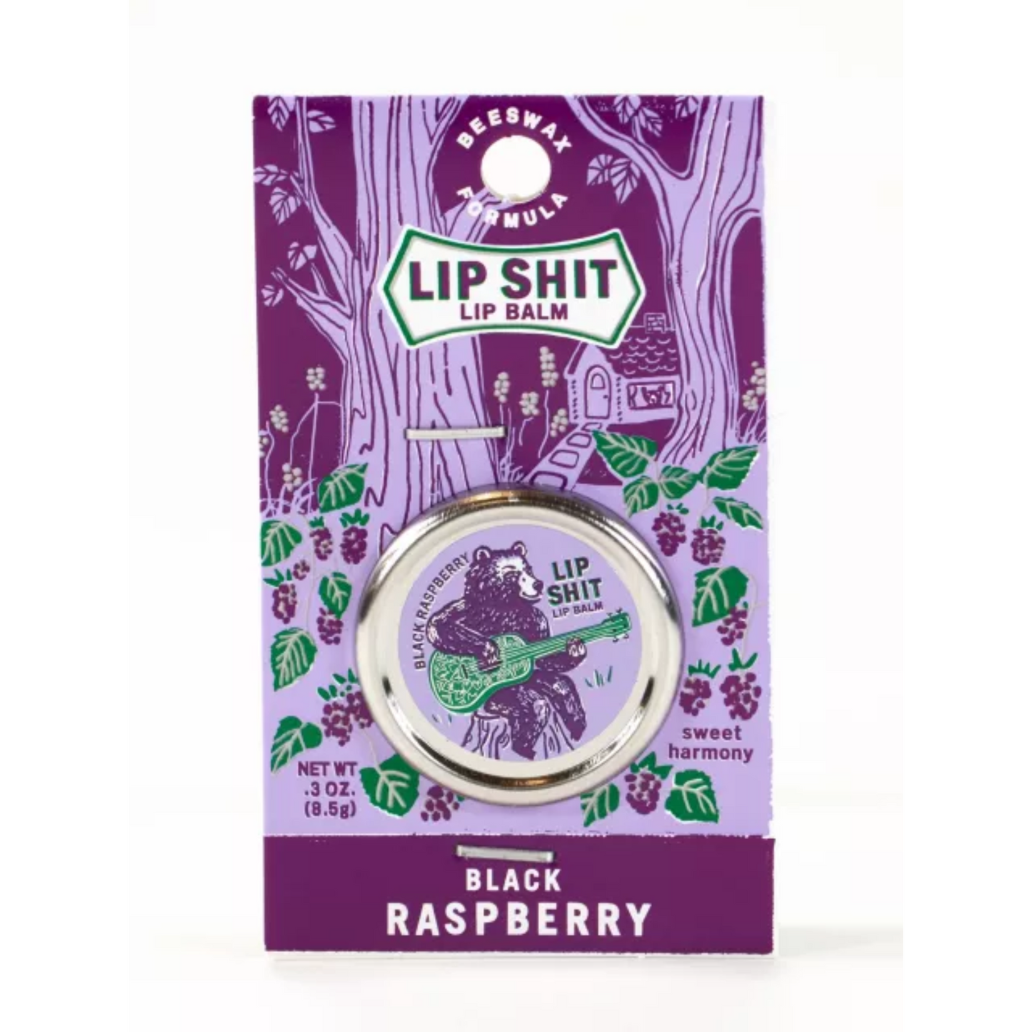 Black Raspberry Lip Shit