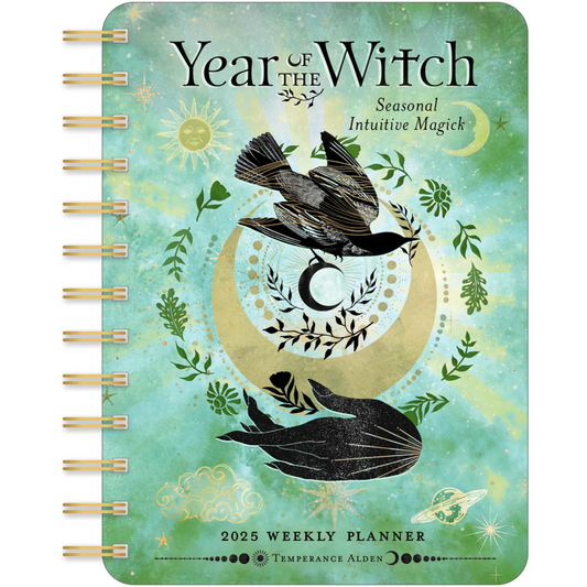 Year of the Witch 2025 Weekly Planner Calendar