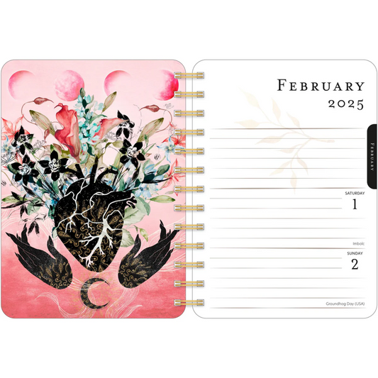 Year of the Witch 2025 Weekly Planner Calendar