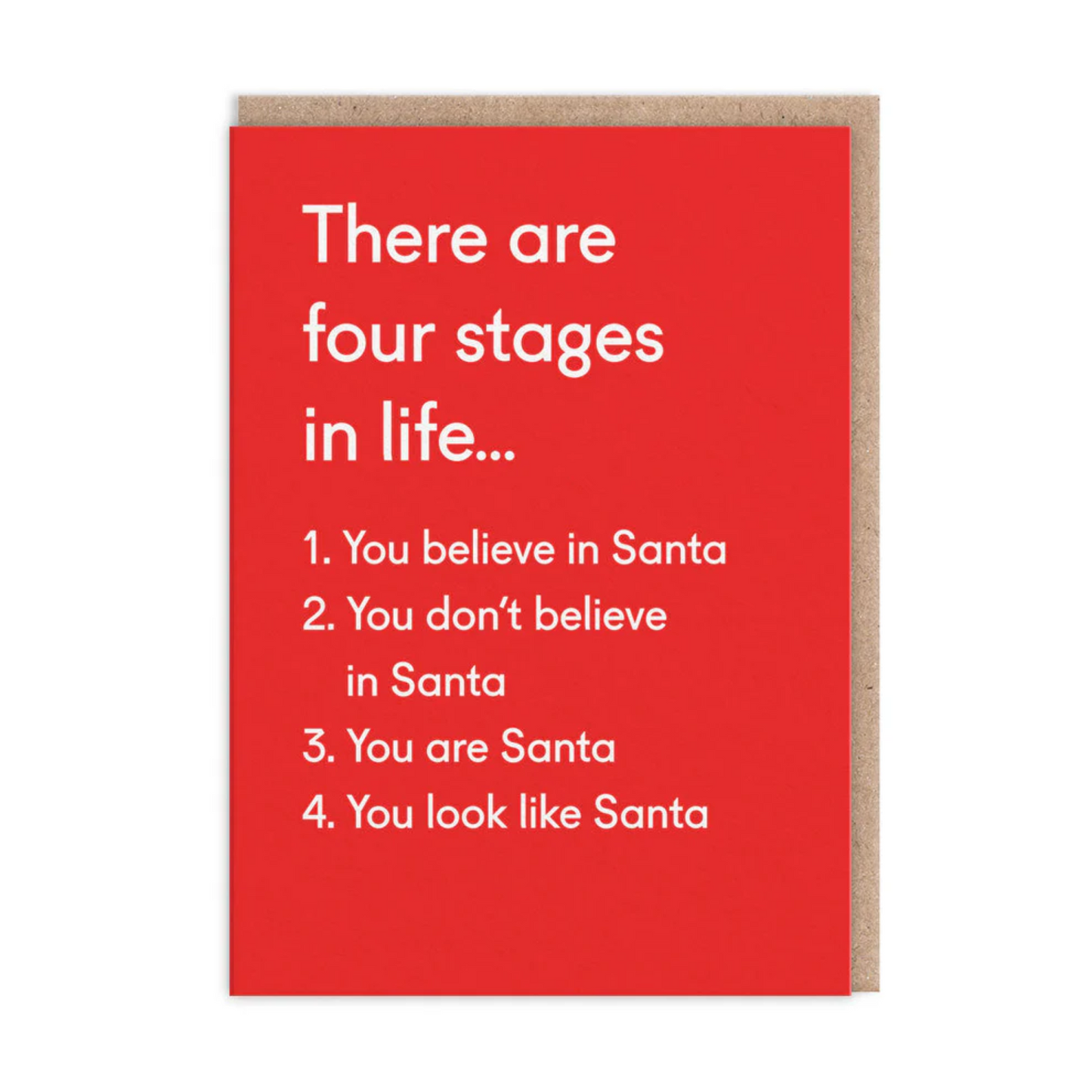 Really Want, Define Good, Four Stages Christmas Card Set (9 pack)