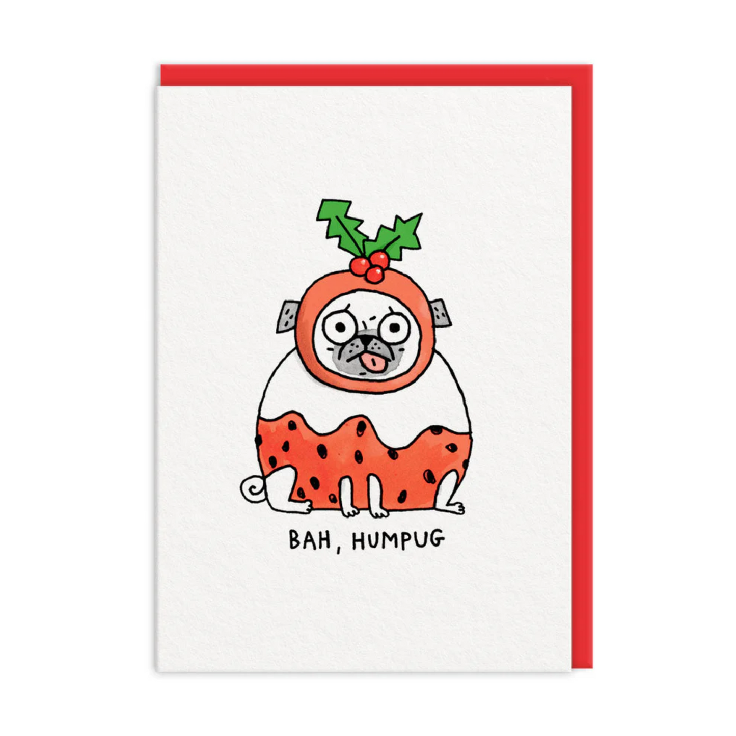 Christmas Spirits, Bah Humbug, Season Greetings Chirstmas Card Set (9 pack)