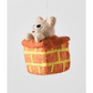 Simbi, Cat in Chimney Felt Ornament