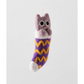 Viv, Cat In Purple Stocking Felt Ornament