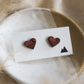 Horizon (Heart) Studs